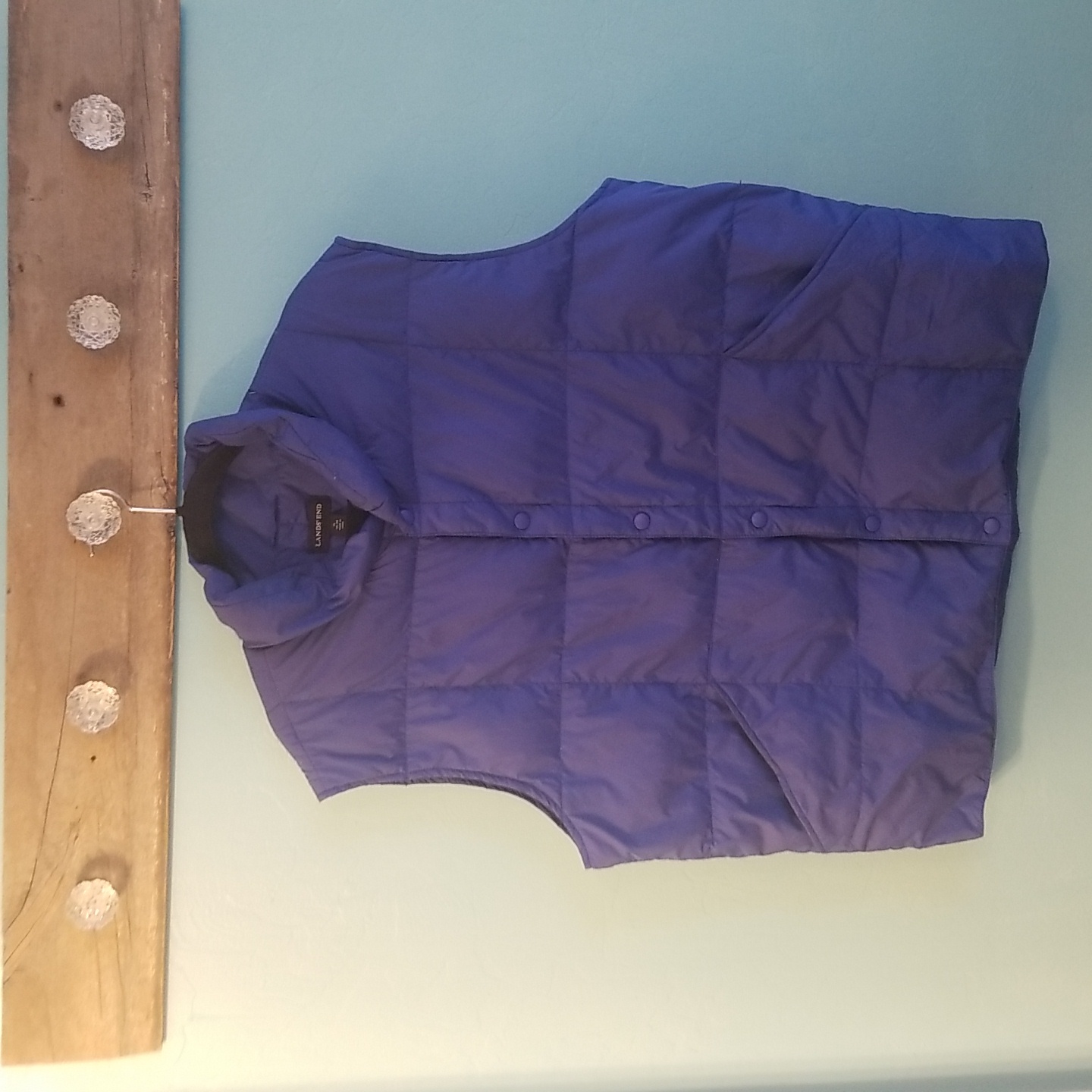 Landsend Mens Goosedown Puffer Vest Sz Xl Landsend Mens Goosedown Puffer Vest Sz Xl